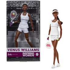 (Barbie) Venus Williams BLACK 6 HRM49 바비 비너스 윌리엄스 시그니처 키세카에 인형