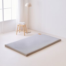 동서가구 온숨 황토볼 온열 아쿠아텍스 흙침대 보료 SS DF926977, 그레이