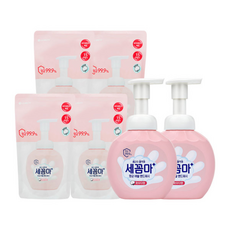세꼼마 핸드워시 +리필 파우더향, 2개, 250ml
