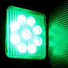 레비바 LED 써치라이트 27W 그린 안개등