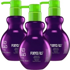 티지 베드 헤드 폭시 컬 컨투어 크림, 3개, 200ml