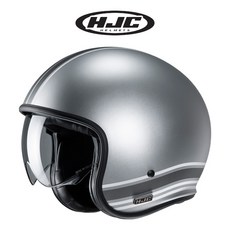 HJC V30 오픈페이스 헬멧 썬바이저 내장, S, 센티 MC10SF
