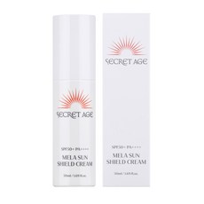 [홈쇼핑완판템] 시크릿에이지 멜라 선 쉴드 크림 SPF50+ PA++++ 기미지우개 기미선크림, 1개, 50ml