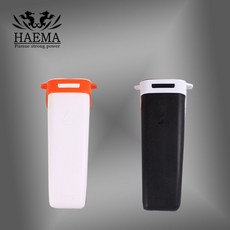 해마 밑밥 주걱 꽂이 홀더 통, 건강드-림-*블랙화이트