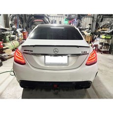 BEZN 賓士 W205 C-Class C43 專用型 正碳纖維 卡夢 夢 鴨尾