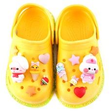 arang.rorang 小豬兔子立體鞋飾12件組