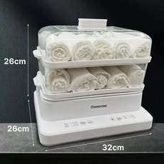 uv살균기 소독기 네일 가위 이발 핀셋 도구 멸균기 살균기 수건 살균 자외선 소형 화이트, 기본구성, 2중 스팀 가열 보온 24개, 기본 색상