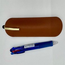 [Allhaving] 가죽 펜 파우치 브라운 파우치필통