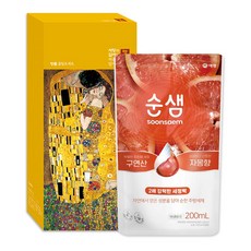 애경순샘 주방 용품 세제 구연산 자몽향 선물세트 1호 (주방세제 리필), 1개