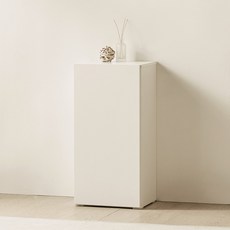 아씨방가구 샌프란 2단 선반 틈새 수납장 400, 화이트