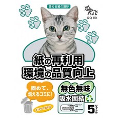 QQ Kit 紙貓砂, 7L, 1個