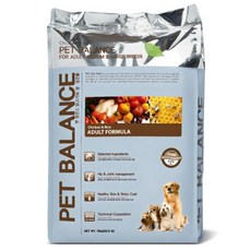 펫발란스 어덜트 강아지 포뮬라 건식사료, 닭, 10kg, 2개