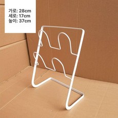 슬리퍼 거치대 슈즈랙 거실 실내화 꽂이 욕실화 걸이, 1개, 2칸 화이트