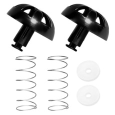 2팩 커피 메이커 브루 바스켓 워터 스톱 밸브 키트 Mr. Coffee Black and Decker Hamilton 커피 메이커 부품 990117900 990237500 커피, 2팩 커피 메이커 브루 바스켓 워터 스톱 밸브 키트 M