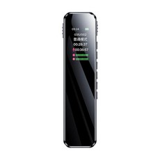 錄音筆 學生專用 128GB AI轉文字, 黑色十級降噪，超長待機, 128GB送掛繩，AI轉文字卡