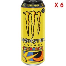 몬스터 에너지 더 닥터 VR46, 6개입, 500ml