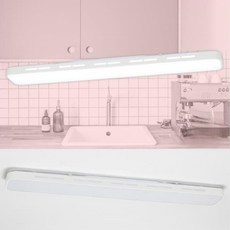 주방등 대형 50W 직사각 인테리어 LED 전등 주광색 부착식, 1185x155