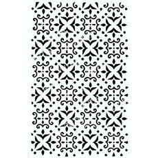 A40-0200型染版(Stencil)-蝶古巴特diy-簍空模板-塗鴉模版-繪畫模版, 1個, A40-0200