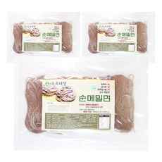 오곡대장 메밀국수 500g 밀가루가 들어가지 않는 100% 메밀면 소포장3개입, 3개
