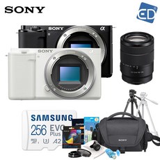 소니정품 ZV-E10 16-50mm 패키지 미러리스카메라/ED, 14 ZV-E10화이트+18-135mm 패키지