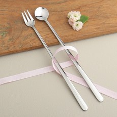 심플 롱스푼포크 미니롱스푼포크, 1개, 심플롱스푼1P