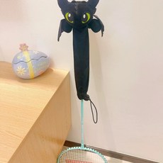 가오나시 인형 라켓 배드민턴 보호 그립커버 핸들 손잡이 A