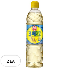 오뚜기 3배 양조식초, 2개, 900ml