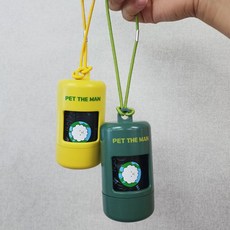 니즈플리 롤형 강아지향기배변봉투 강아지산책필수템 강아지배변봉투통 강아지배변봉투디스펜서 강아지휴대용배변봉투, 리필(색상랜덤)