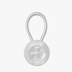 소매늘림단추 셔츠 상의 목둘레 단추연장 조절 버클, 1개