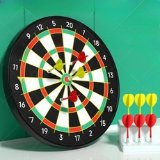 자석 다트판 대형 실내용 마그네틱 과녁판 스탠드형, 1개, 12인치 자석 다트 4개