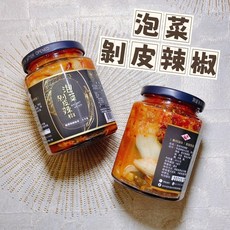 明松商行 泡菜剝皮辣椒 450g, 1個, 泡菜剝皮辣椒,1罐