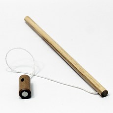 RE 자석원목낚시대 25cm 낚시놀이 피싱게임, 1개