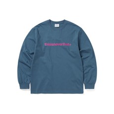 THISISNEVERTHAT T-Logo L/S Tee Light Navy