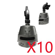 비브랜드 중세 블록 무기 피규어 액세서리 갑옷 헬멧 DIY X011, EA175-10PCS