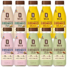 [신세계TV쇼핑]CJ 밸런스밀 4종 (귀리2 고구마2 바나나3 견과3), 1세트, 50g