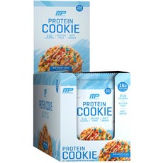 MUSCLEPHARM 高蛋白餅乾, 生日蛋糕, 12件