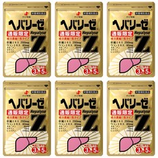 헤파리제 Z 5회분 3정 5포 개별포장 영양보조식품, 15정, 6개