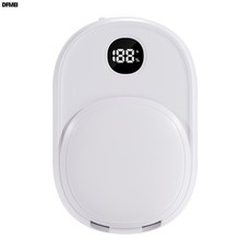 DFMEI 智能紫外線殺菌風乾牙刷消毒器便攜免打孔掛壁雙人電動牙刷消毒盒, 如圖, 白色