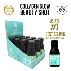 Eureka Drinks Collagen Glow Beauty Shot, 12개, 90ml