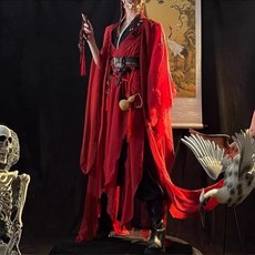 台灣熱銷 *李火旺cos服道诡异仙cosplay服火子哥坐忘道铜钱面罩 送14件配飾