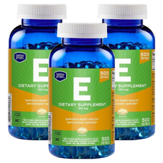 버클리젠슨 E 180mg 소프트젤, 3개, 500정