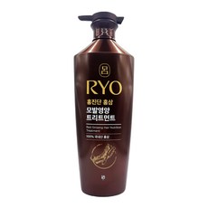 려 홍진단 홍삼 모발영양 트리트먼트 화이트플로럴향, 5개, 820ml