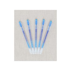 패션스타트 다리미 열로지워지는 아이론 열펜 5개, 1세트, 블루