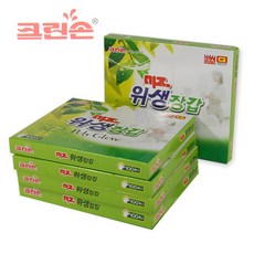 크린손 미즈 위생장갑 100매, 5개, 100개입