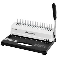 플라스틱링제본기 CS-1500 화이트 1회15매천공 링제본 ini+8986lZ