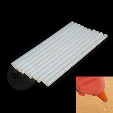 다인1412 글루건 심 소형 10개입 투명, 1개