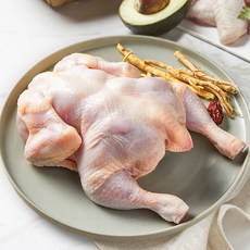 에그파파 국내산 삼계탕용 백숙용 통닭을 배절개한 냉장 닭고기 1kg, 1개