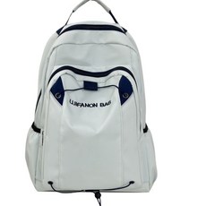 大容量休閒運動雙肩背包 - 大學生輕便旅行登山背包, 黑色【戶外必備   質感優越】,單包+雲朵掛件【優質推薦】