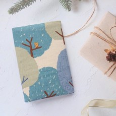 【森之林】文庫本書衣 筆記本 媽媽手冊套 A6 A5 B6 50K 25K 32K 20K 16k 布書衣 書衣, 1個