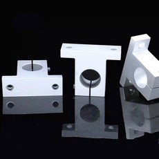 선형 레일 샤프트 지원 테이블 CNC 라우터 SH8A 3D 프린터 부품 SK6 SK8 SK10 SK12 SK16 SK30 SK35 8MM, SK13, 2pcs